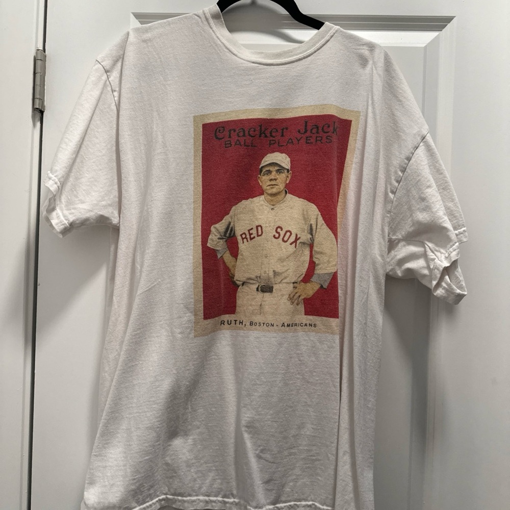 Boston Red Sox Babe Ruth Cracker tee shirt shirt
Never worn.  Never washed XL